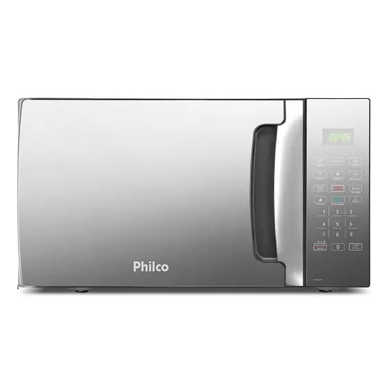 Microondas Philco PMO30EP 28 Litros Preto Com Porta Espelhada